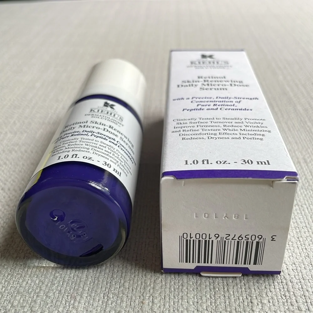 Kiehl's Micro-Dose Anti-Aging Retinol Serum with Ceramides and Peptide